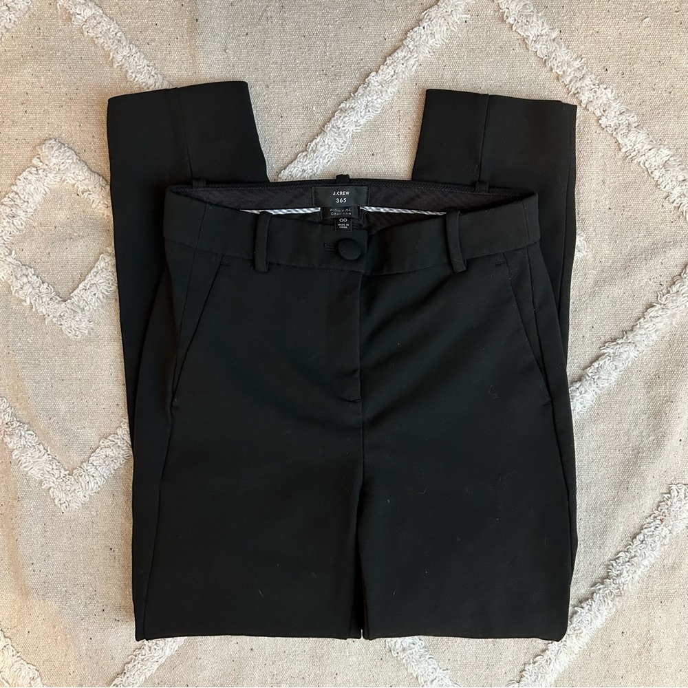 J. Crew 365 High Rise Cameron Work Trousers
